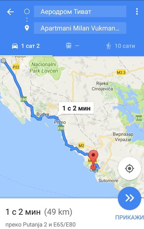 Apartmani Vukmanovic Čanj Εξωτερικό φωτογραφία
